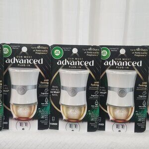 Air Wick Advanced Plug-in Scented Oil Air Freshener Warmer Device, 5 Count
